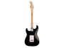 Squier Sonic Stratocaster, Maple Fingerboard, White Pickguard, Black alternative image  4