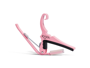 Kyser Capotasto Quick-Change per chitarra acustica pink