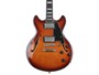 D'angelico Premier Mini DC Dark Iced Tea Burst immagine alternativa  1