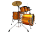 Tamburo T5S16YWSK - T5 Drumset In Yellow Rust Sparkle