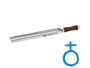 Meinl Sonic Energy TF-E - Planetary Tuned Tuning Fork, Earth Year/Om