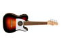 Fender Fullerton Tele Uke, Walnut Fingerboard, White Pickguard, 2-Color Sunburst immagine alternativa  4