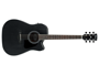 Ibanez AW84CE Weathered Black Open Pore