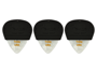 Fender Mojo Grip Picks Celluloid Thin White Moto 3 Picks