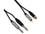 Bespeco RKY2JR300 Cavo RCA - 2x Jack 6,3mm 3 Metri