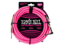 Ernie Ball 6083 Braided Cable Neon Pink