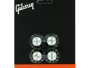 Gibson PRMK-010 Top Hat Style Knobs Silver