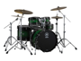 Yamaha LCROCKEWS - Live Custom Rock Set in Emerald Shadow Sunburst