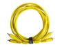 Udg Ultimate Cavo RCA-RCA Dritto Giallo 1,5 Metri - U97001YL