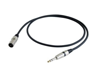 Proel STAGE335LU3 6.3mm Stereo Jack - XLR Male Cable 3 Meters