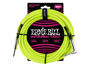 Ernie Ball 6080 Braided Cable Neon Yellow