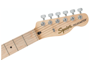 Squier Affinity Series Telecaster, Maple Fingerboard, Black Pickguard, Black