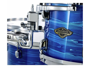 Tama WBS52RZS-LOR - Starclassic Walnut Birch - Lacquer Ocean Blue Ripple alternative image  2