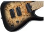 Jackson Pro Series Signature Misha Mansoor Juggernaut HT7P Black Burst Burl
