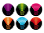 Ernie Ball 4008 Colors of rock'n roll 1 buttons