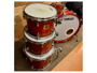Yamaha Oak Custom - Set di batteria 4 fusti - Matte Sedona Red