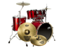 Ds Drums DSX2051CRS - DSX PRO Candy Red Sparkle