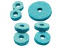 Dixon PAWS-QBPK1 - Cymbal felt set - Quetzal Blue