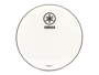 Yamaha N77024050 - 20” Smooth White Bass Drumhead W/NEW Black Logo