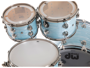 Dw (drum Workshop) Collector's Finish Ply w/ Snare - Pale Blue Oyster alternative image  9