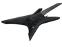Ibanez XPTB720 BKF Iron Label Black Metal Xiphos