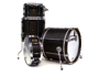 Tamburo TB UNIKA418FN - 4-Pcs UNIKA Drumset in Flamed Black - Expo alternative image  2