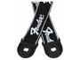 Fender Quick Grip Locking End Strap - Black with White Logo immagine alternativa  3