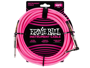 Ernie Ball 6078 Braided Cable Neon Pink