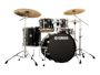 Yamaha SBP2F5RBL7W - Stage Custom Drumset, Raven Black