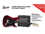 Squier Affinity Stratocaster HSS Car Pack