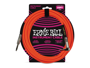 Ernie Ball 6067 Braided Neon Orange Cabble 7,6m