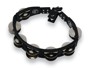 Latin Percussion LP160 - Tambourine Cyclops per supporto, Jingles in acciaio