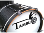 Tamburo TB UNIKA418FN - 4-Pcs UNIKA Drumset in Flamed Black - Expo alternative image  3