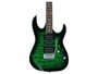 Ibanez GRX70QA Transparent Emerald Burst alternative image  2