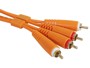 Udg Ultimate Cavo RCA-RCA Dritto Arancio 1,5 Metri - U97001OR