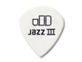 Dunlop 478R1.14 Tortex Jazz III White 1.14m