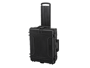 Plastica Panaro MAX540H190STR.079 - Black, with trolley, with cubed foam