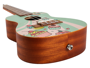 Flight AUC33 Concert Ukulele Cupcake