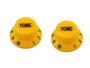 Allparts PK-0153-020 Tone Knobs for Stratocaster Yellow