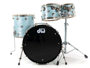 Dw (drum Workshop) DW Collector's Finish Ply - Pale Blue Oyster