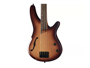 Ibanez SRH500F NNF Natural Brown Burst Flat alternative image  1