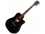 Lag T118DCE-BLK Tramontane 118 Dreadnought Cutaway Black