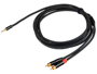 Proel CHLP215LU5 Mini Jack Stereo - 2x RCA Cable 5 Meters