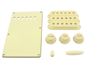 Allparts PG-0549-050 Kit for Stratocaster Parchment