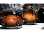 Ds Drums Rebel Custom Shop Betulla, Amber Burst