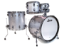 Ludwig Classic Maple FAB Shell Pack In Silver Sparkle