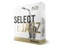 Daddario Select Jazz Unfiled Alto Saxophone Reeds 3M