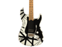 Evh Striped Series '78 Eruption - White with Black Stripes Relic alternative image  1