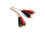 Thender 53-421 Cable 2 RCA - 2 RCA 1mt