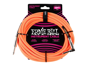 Ernie Ball 6084 Braided Cable Neon Orange